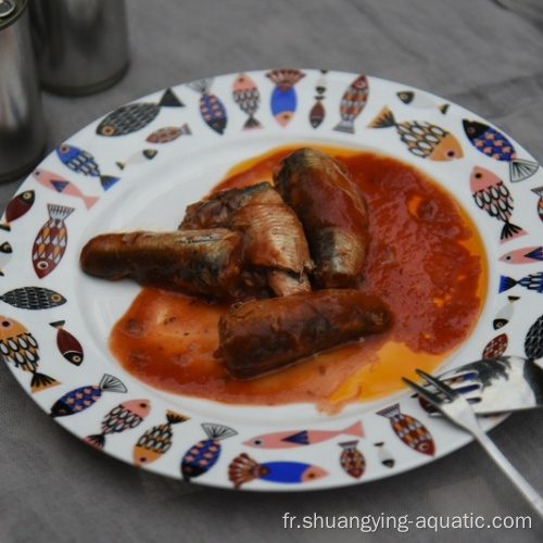 Sardines en conserve à la sauce tomate 125 g de poisson